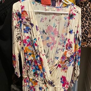 Umgee+ floral romper